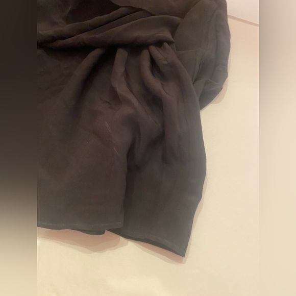 BCBG MAXAZRIA Silk Embellished Beaded Lined V Neck Racerback Dress w/pockets Sm - Picture 9 of 10